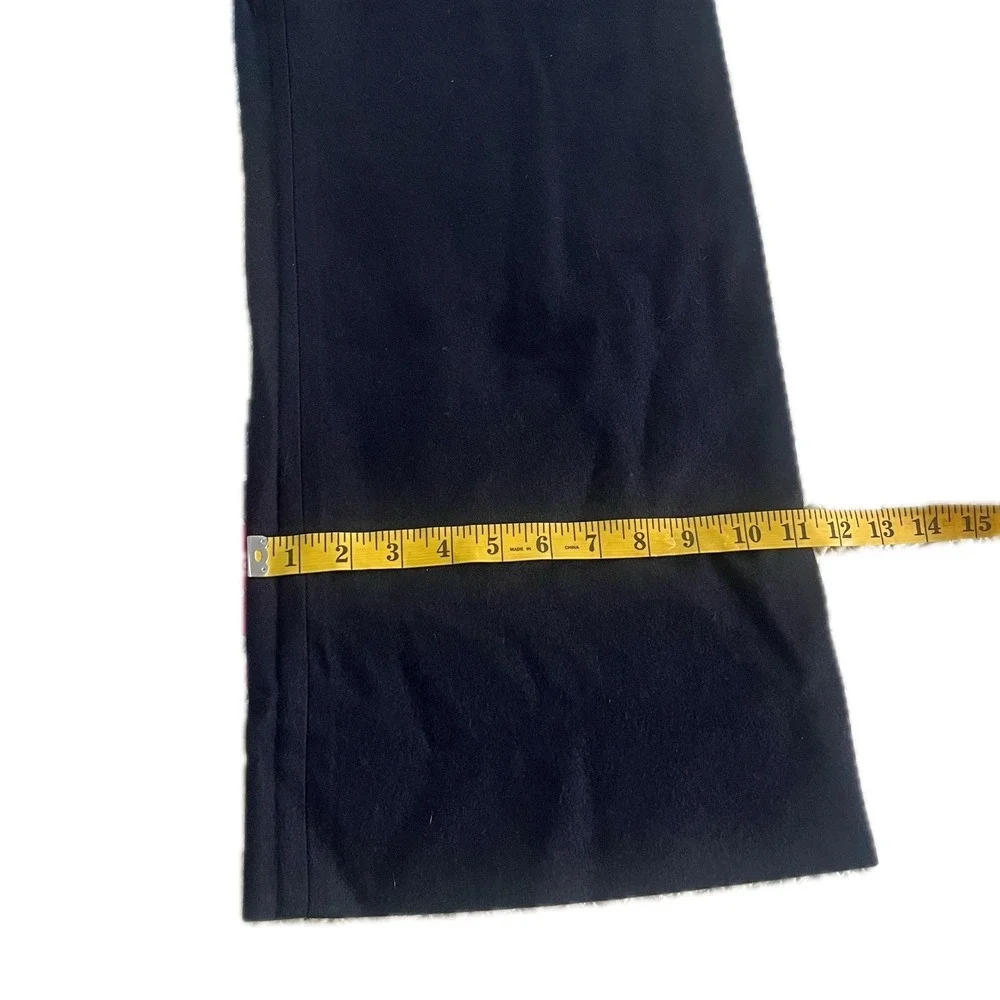 Vintage US Navy 13 Button Wool Bell Bottom Trousers Navy Blue Men 32R Military